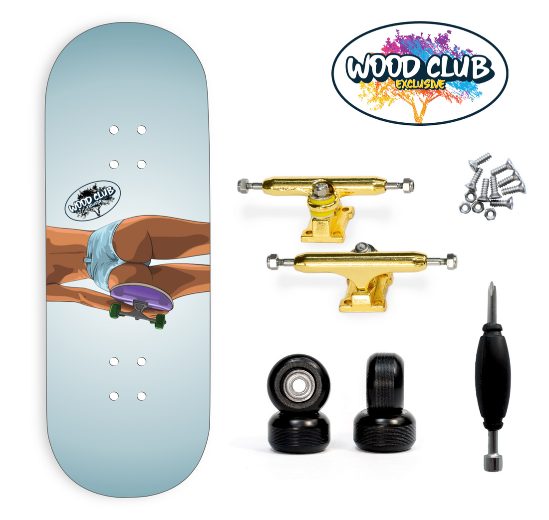 WoodClub EXCLUSIVE Fingerboard de 32mm - "GIRL"