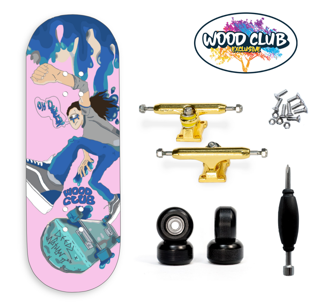 WoodClub EXCLUSIVE Fingerboard de 32mm - "DEEDZ"