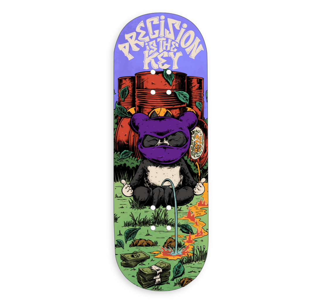 WoodClub EXCLUSIVE Deck en bois de 34mm - "PRECISION IS KEY"