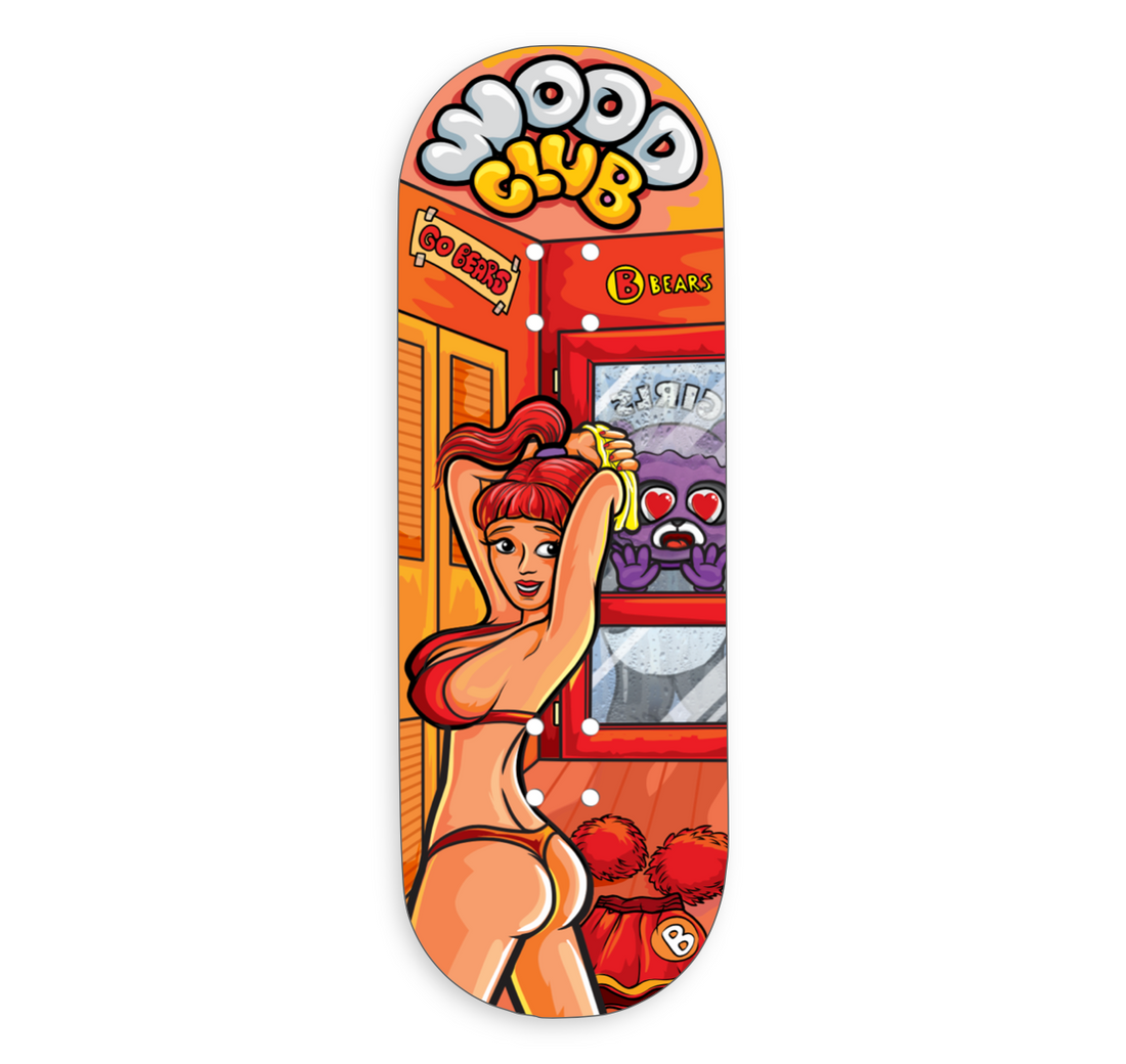WoodClub EXCLUSIVE Deck en bois de 34mm - "CHANGING ROOM"