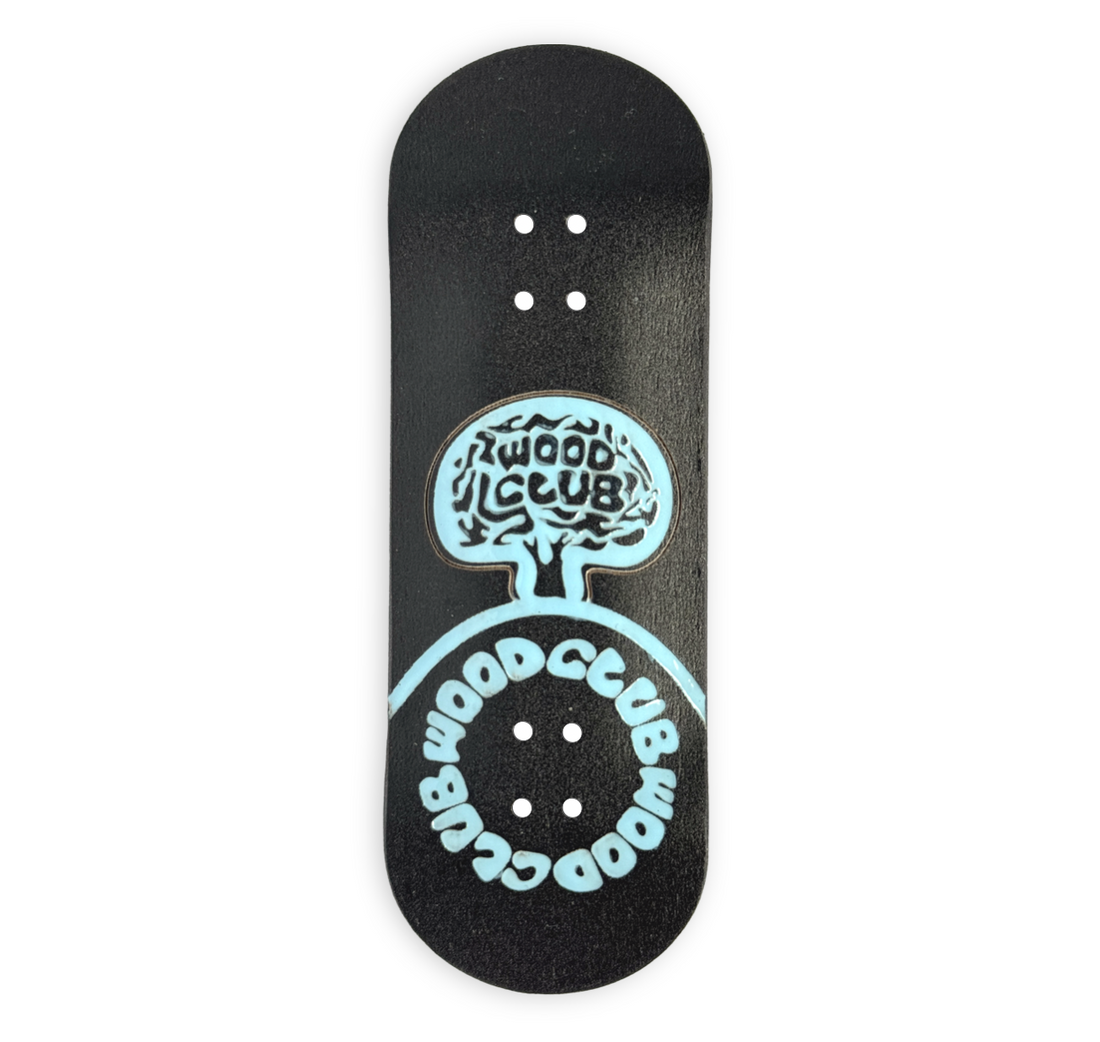 WoodClub Deck en bois de 32mm - "Black Pop"