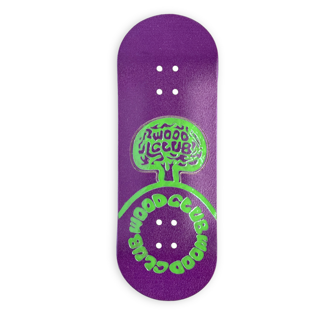 WoodClub Deck en bois de 34mm - "Purple Pop"