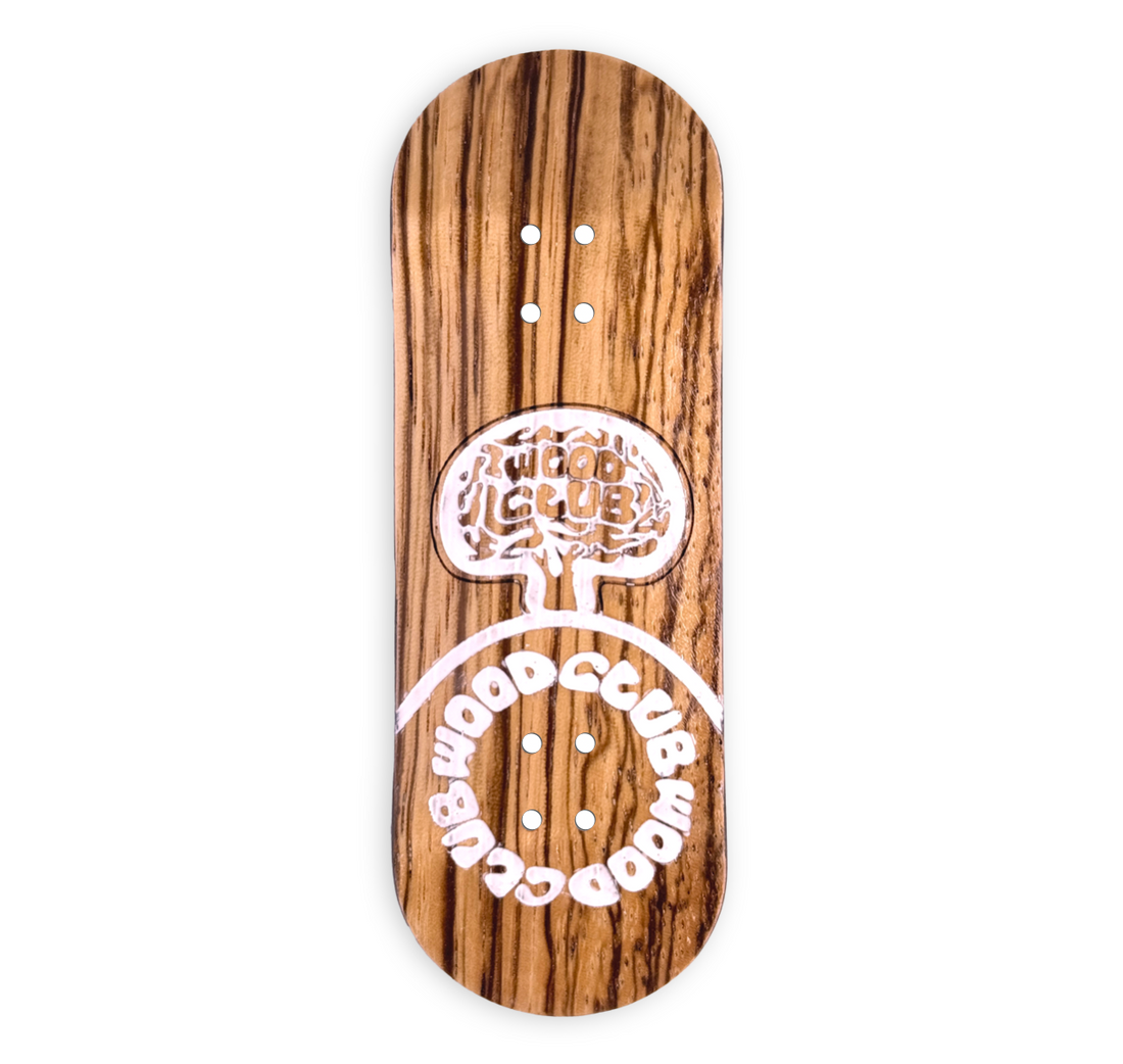 WoodClub Deck en bois de 32mm - "Zebra Pop"