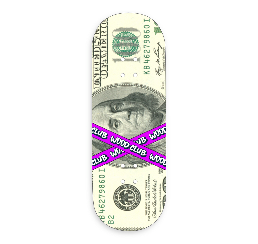 WoodClub EXCLUSIVE Deck en bois de 32mm - "DOLLAR"