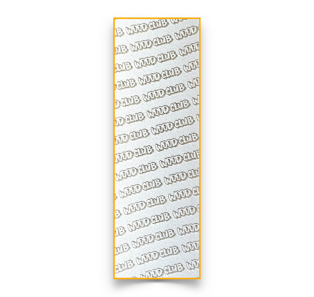 Grip en mousse EXCLUSIVE 1 pièce Blanc- "LOGO"