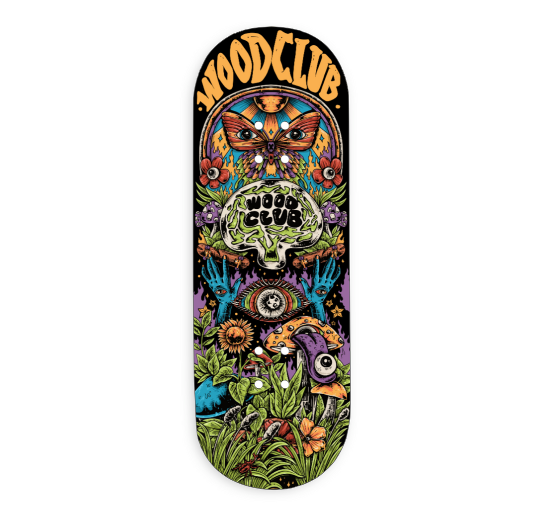 WoodClub EXCLUSIVE Deck en bois de 32mm - "TREE OF GLORY"