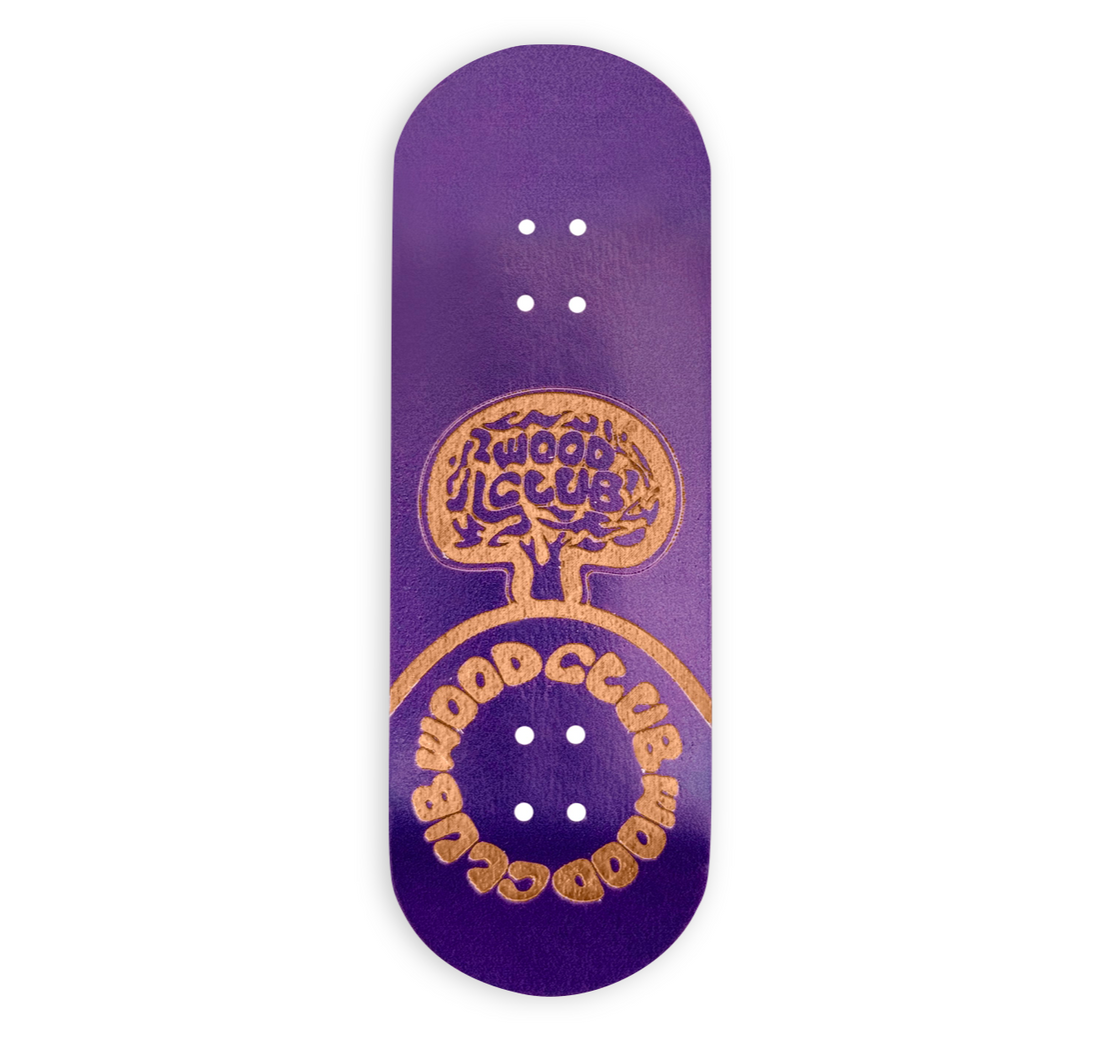 WoodClub Deck en bois de 32mm - Violet