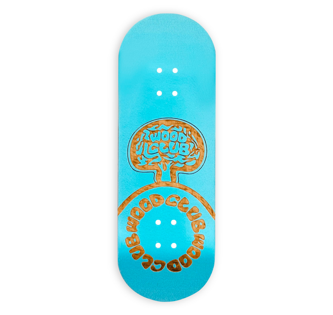 WoodClub Deck en bois de 32mm - Bleu clair