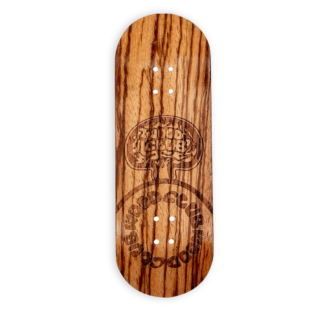 WoodClub Deck en bois de 32mm - Naturel Zebra