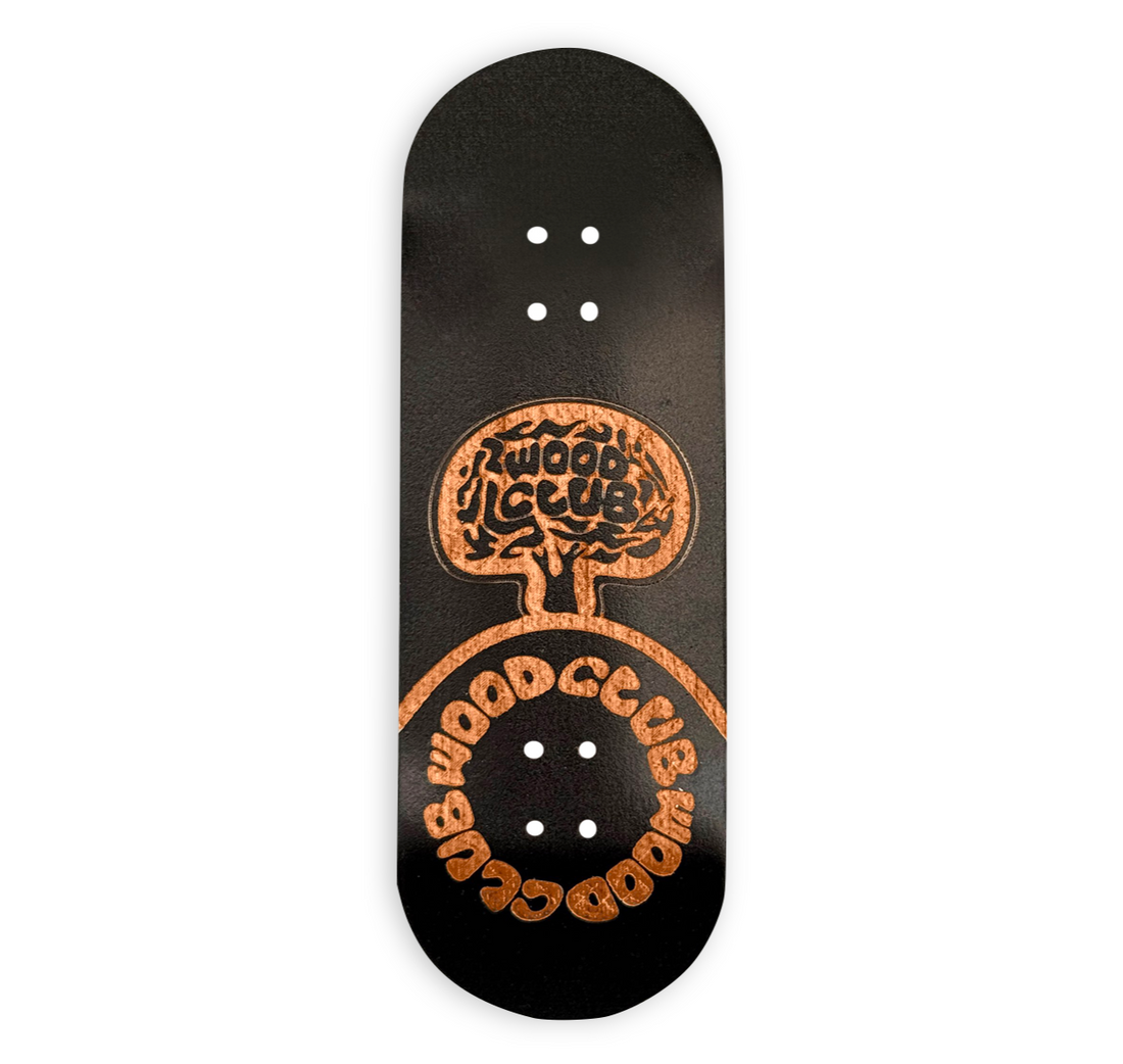 WoodClub Deck en bois de 34mm - Noir