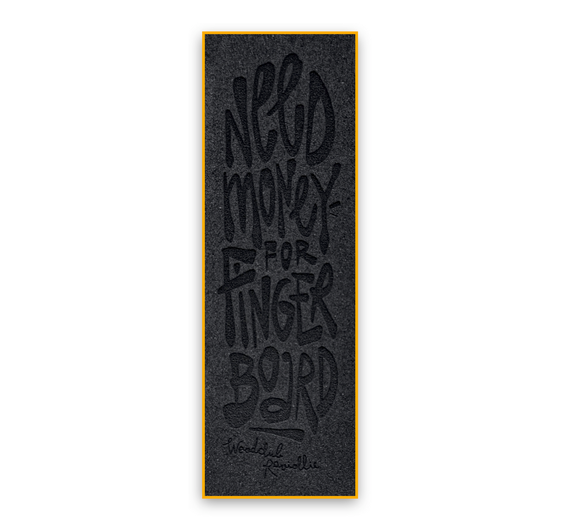 Grip en mousse EXCLUSIVE 1 pièce - "NEED MONEY"