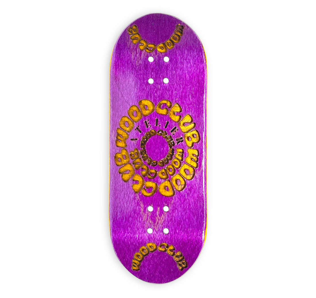WoodClub ATELIER Deck en bois de 33,7mm - "Phantom Purple"