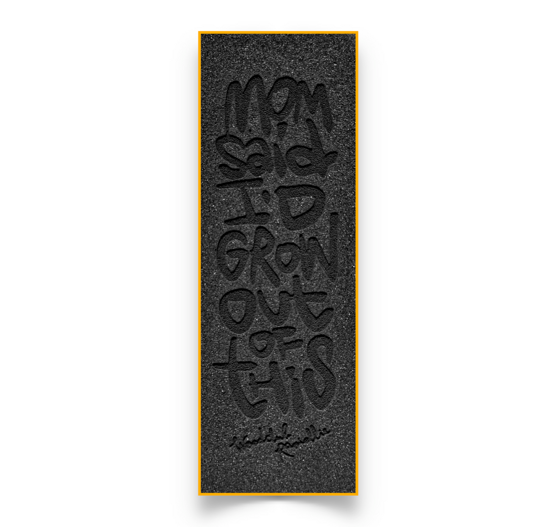 Grip en mousse EXCLUSIVE 1 pièce - "MOM SAID"