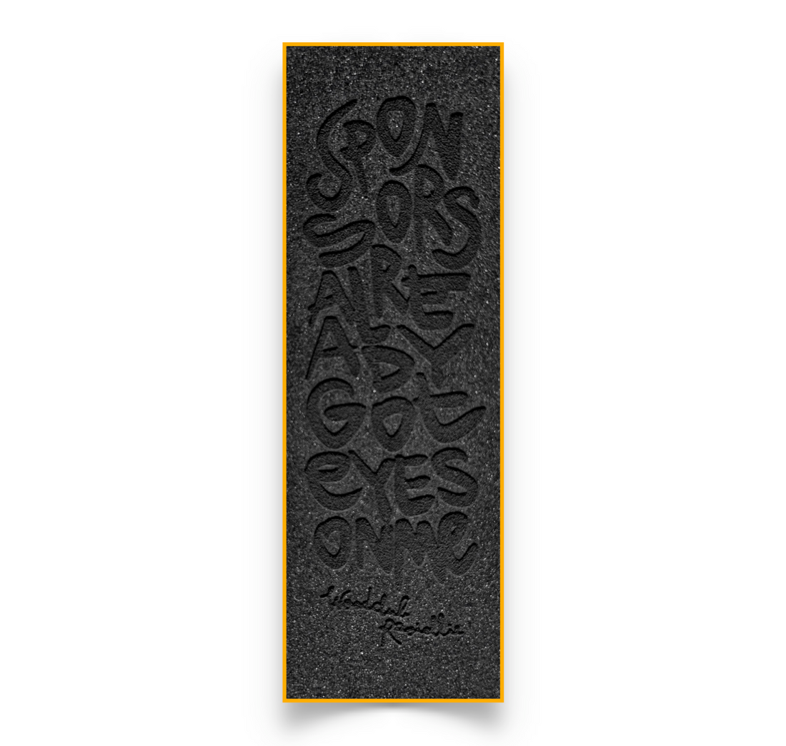 Grip en mousse EXCLUSIVE 1 pièce - "SPONSORS"