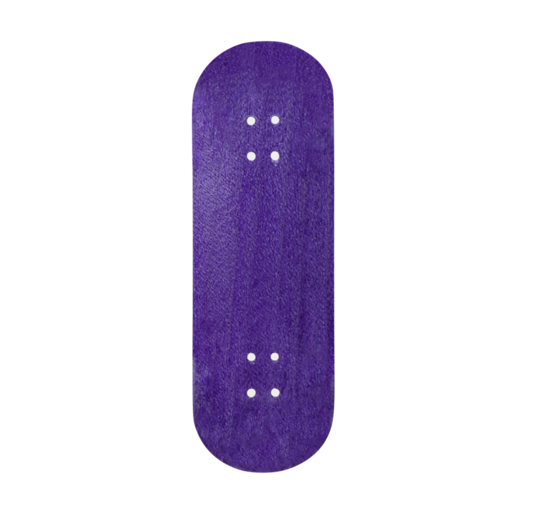 WoodClub Drevená doska 34mm - Fialová - Drevené Fingerboardy