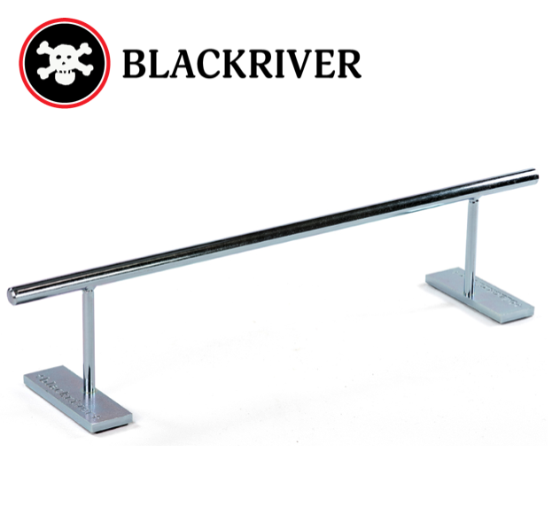 Blackriver Ironrail Round - Silver - Drevené Fingerboardy