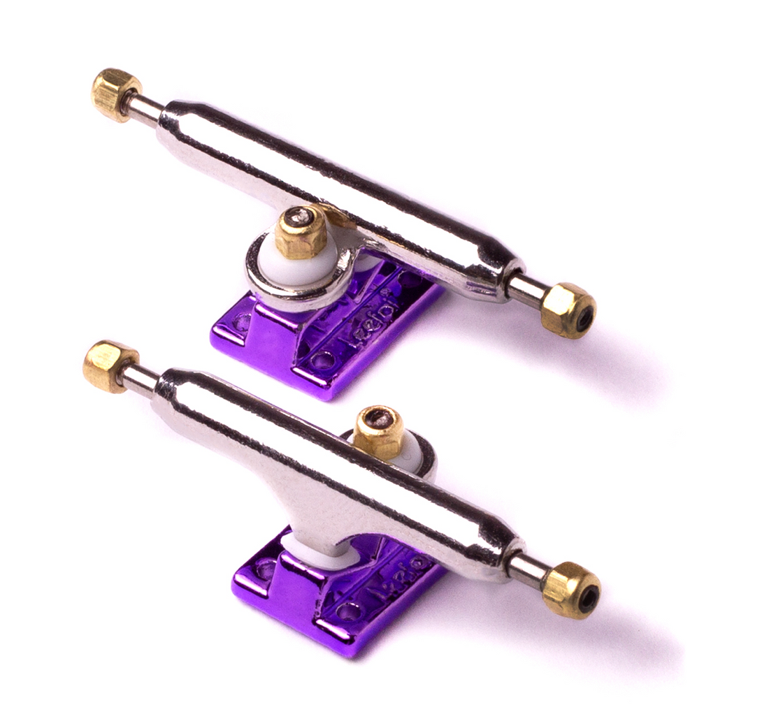 WoodClub Trucks ELITE de 36mm - Argent/Violet