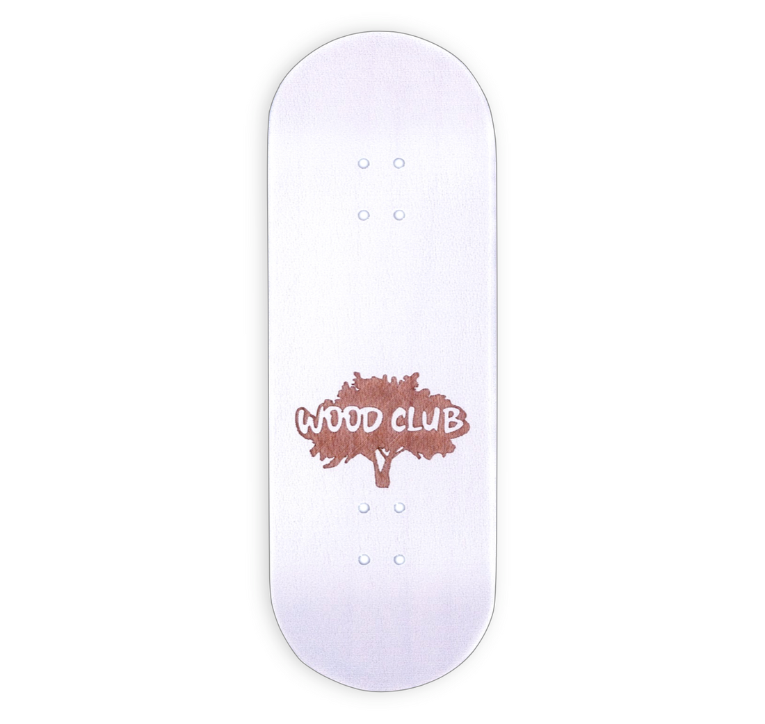 WoodClub Deck en bois de 34mm - Blanc