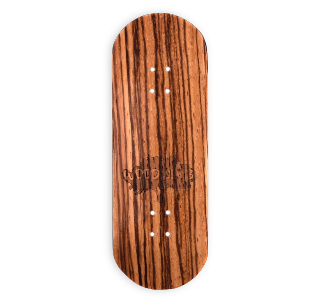 WoodClub Deck en bois de 34mm - Naturel Zebra