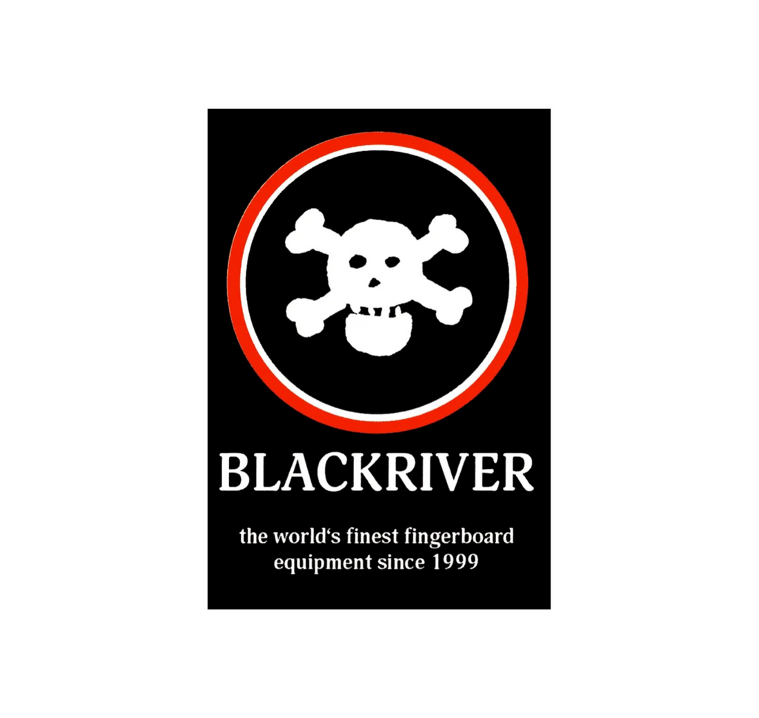Autocollant Blackriver "Blackriver Logo" - Noir