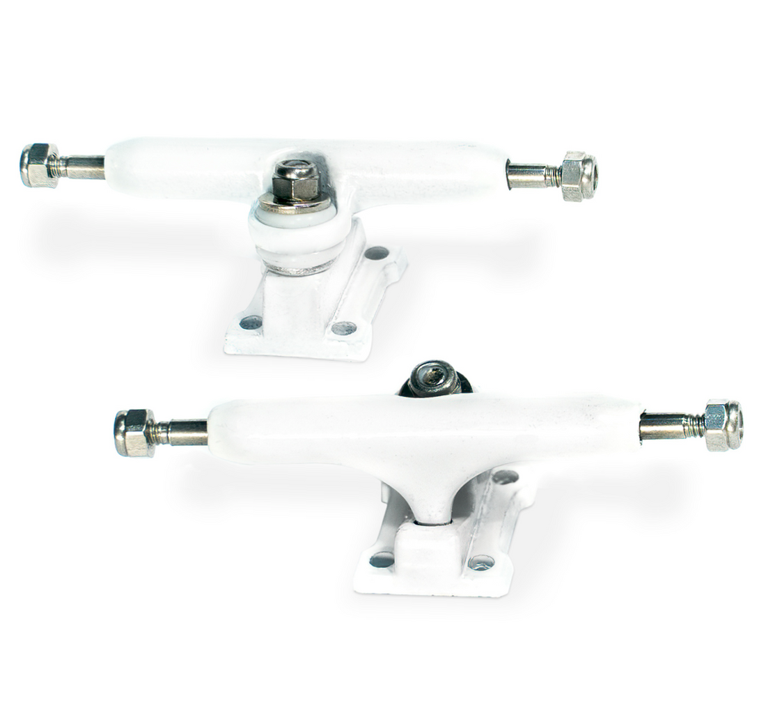 WoodClub Trucks PREMIUM de 32mm - Blanc
