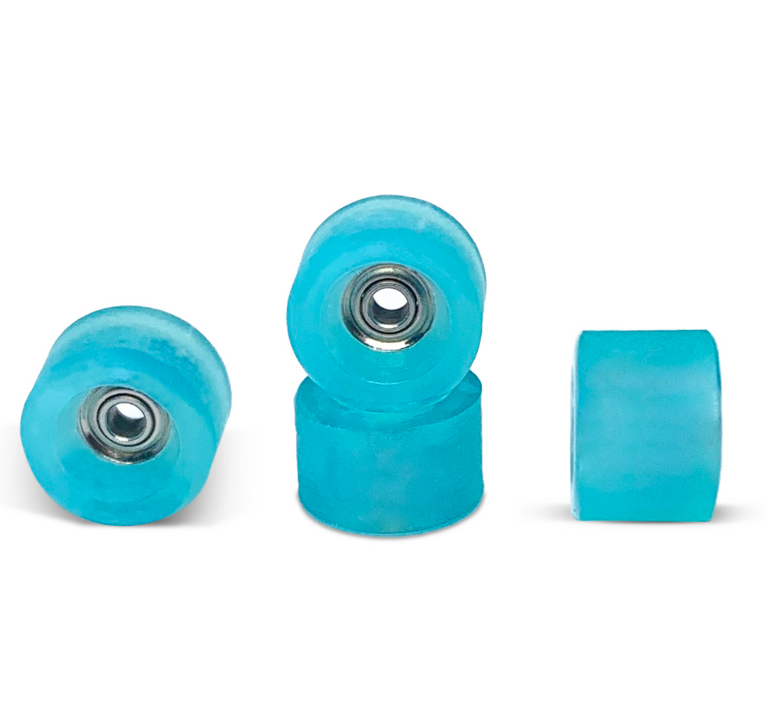 WoodClub Roues ELITE - Transparent bleu
