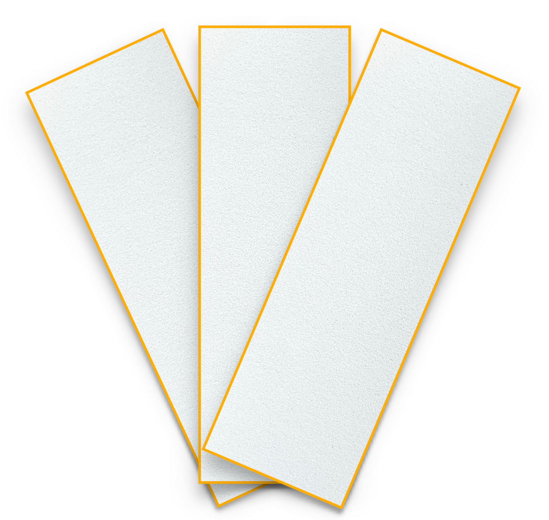 Grip en mousse 3 pièces - BLANC