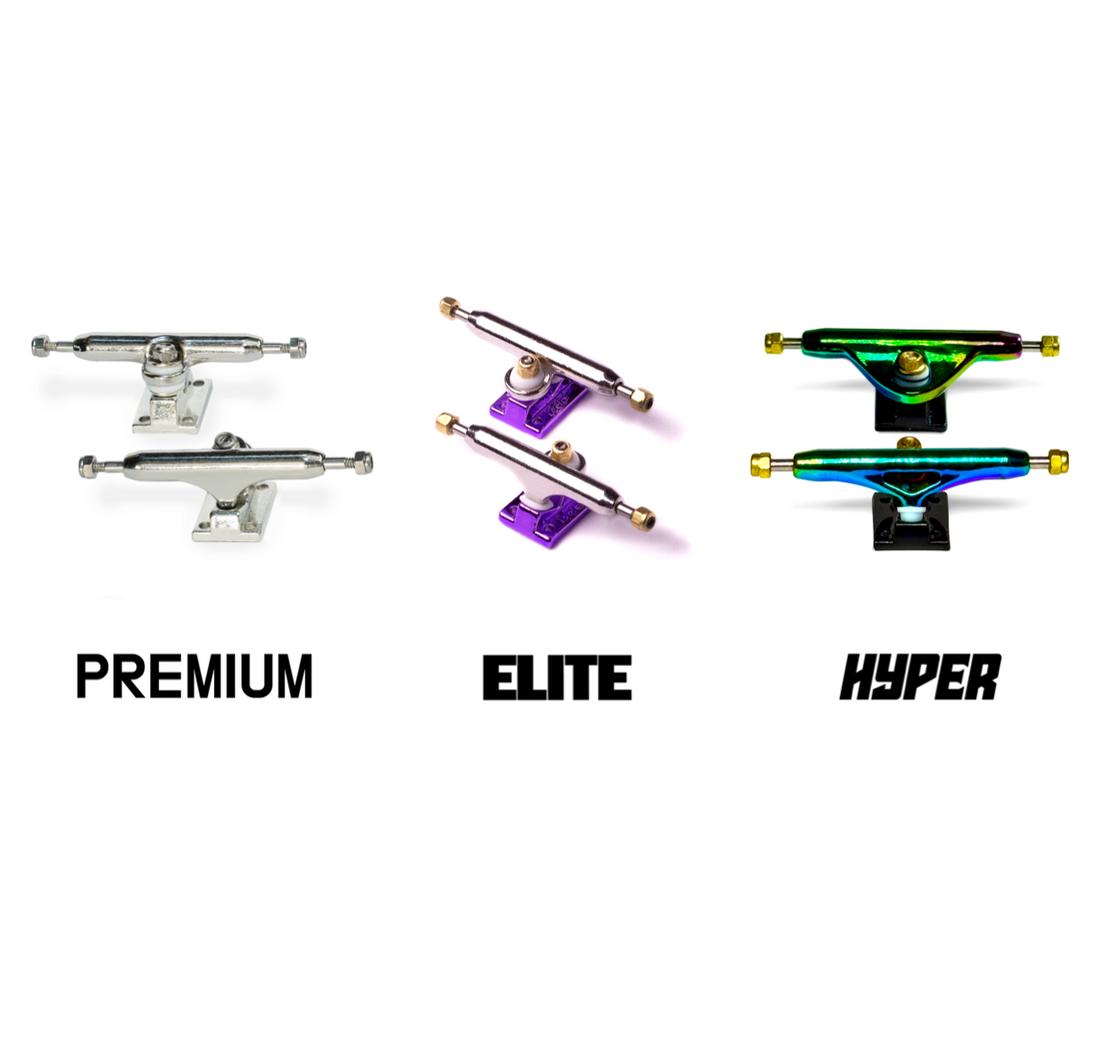 WoodClub Fingerboard en bois de 34mm - "Purple Pop"