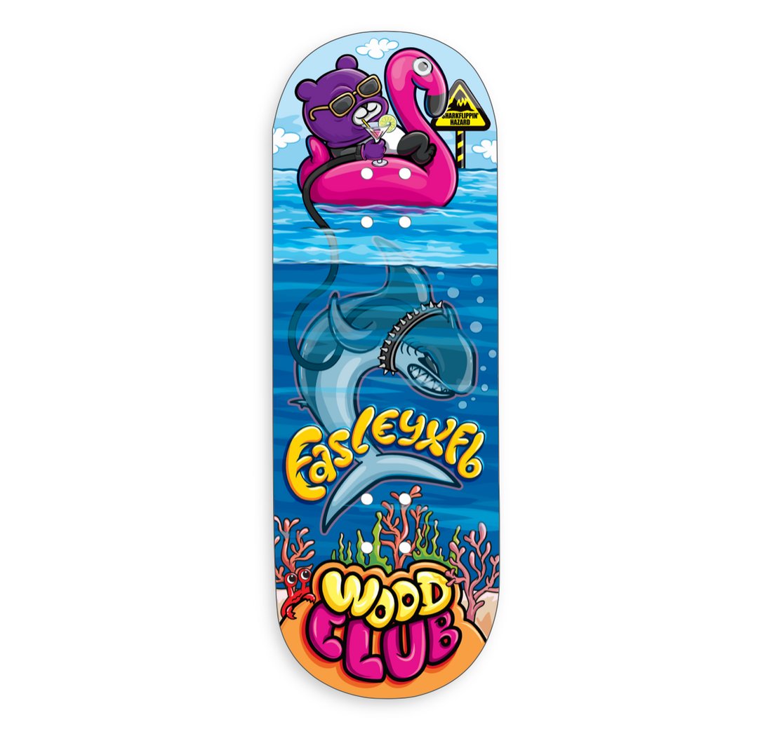 WoodClub EXCLUSIVE Deck en bois de 32mm - "EASLEYXFB"