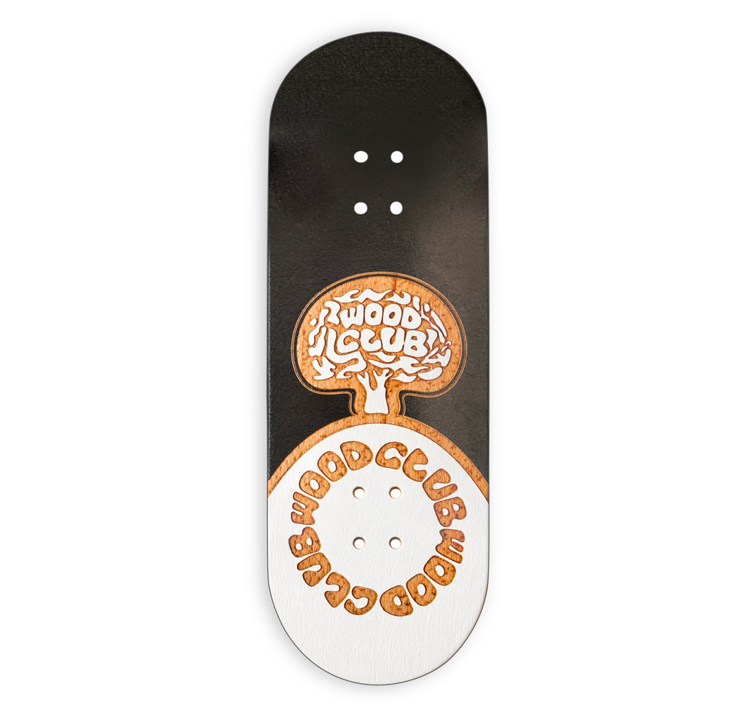 WoodClub Deck en bois de 32mm - "Black Dip"